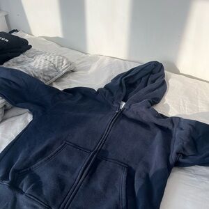 Navy Blue Aritzia perfect hoodie